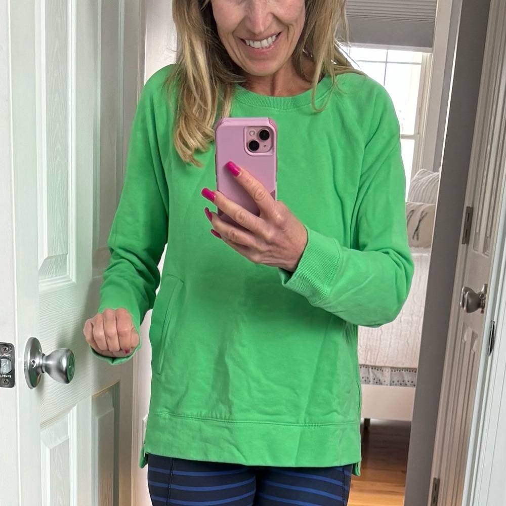Lilly Pulitzer Vibrant Green Sweatshirt